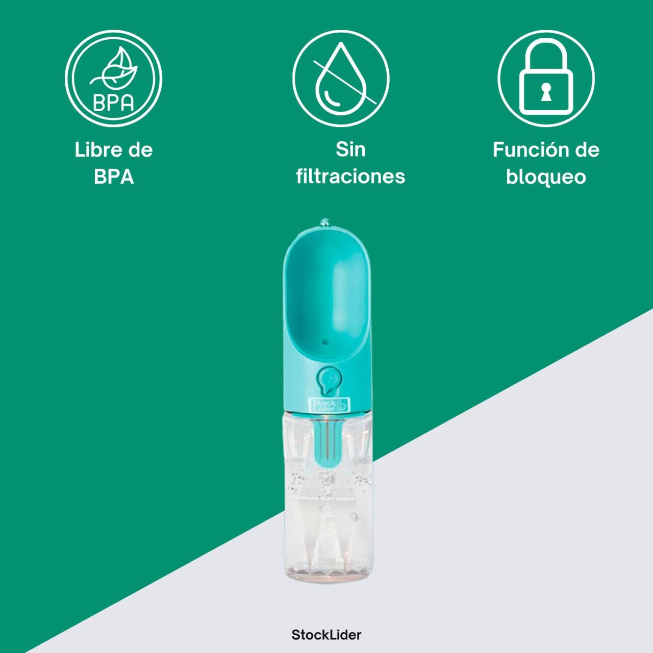 Bebedero Portátil PetCare – Hidratación en Movimiento