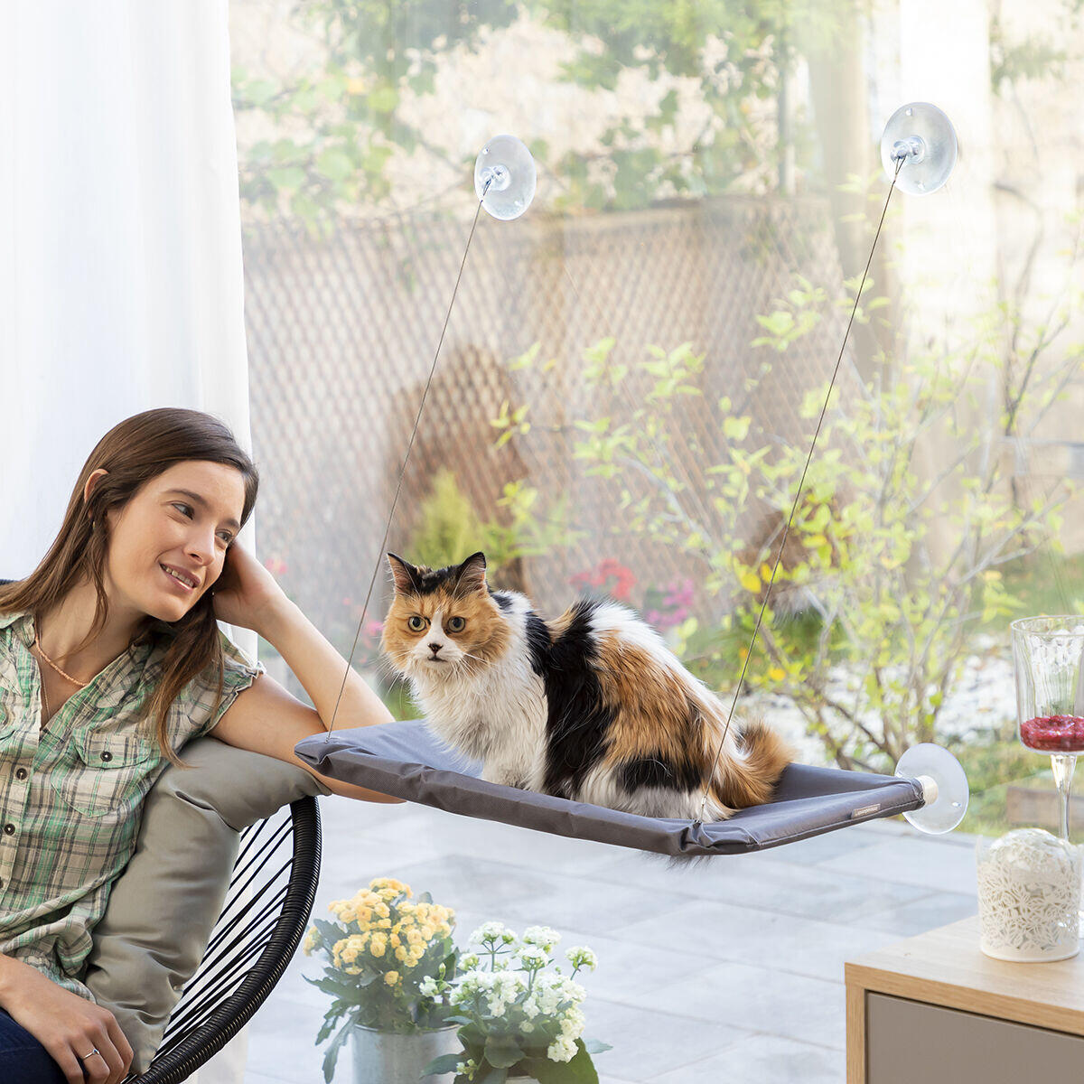Hamaca Colgante Catlax – Relax para tu Gato