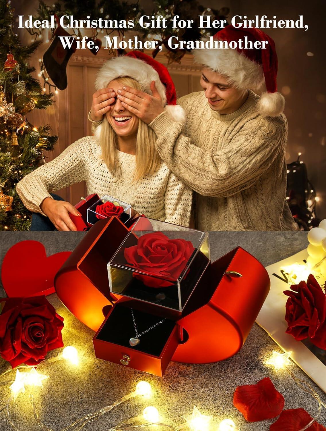 Rosa Preservada en Caja de Regalo – Amor que Dura para Siempre