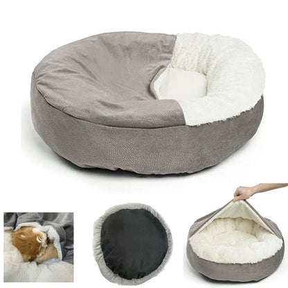 Cama Donut 4 Estaciones – Calor, Comodidad y Estilo para tu Mascota