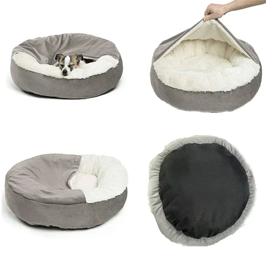 Cama Donut 4 Estaciones – Calor, Comodidad y Estilo para tu Mascota