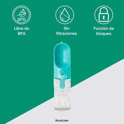 Bebedero Portátil PetCare – Hidratación en Movimiento