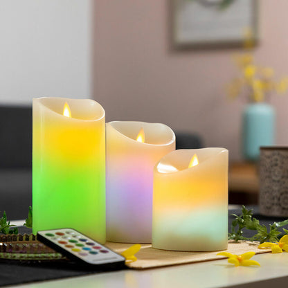 Velas LED Multicolor - Ambiente Mágico al Instante