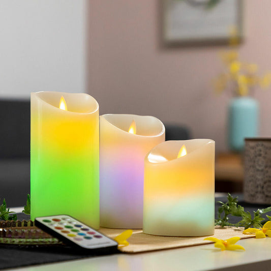 Velas LED Multicolor - Ambiente Mágico al Instante