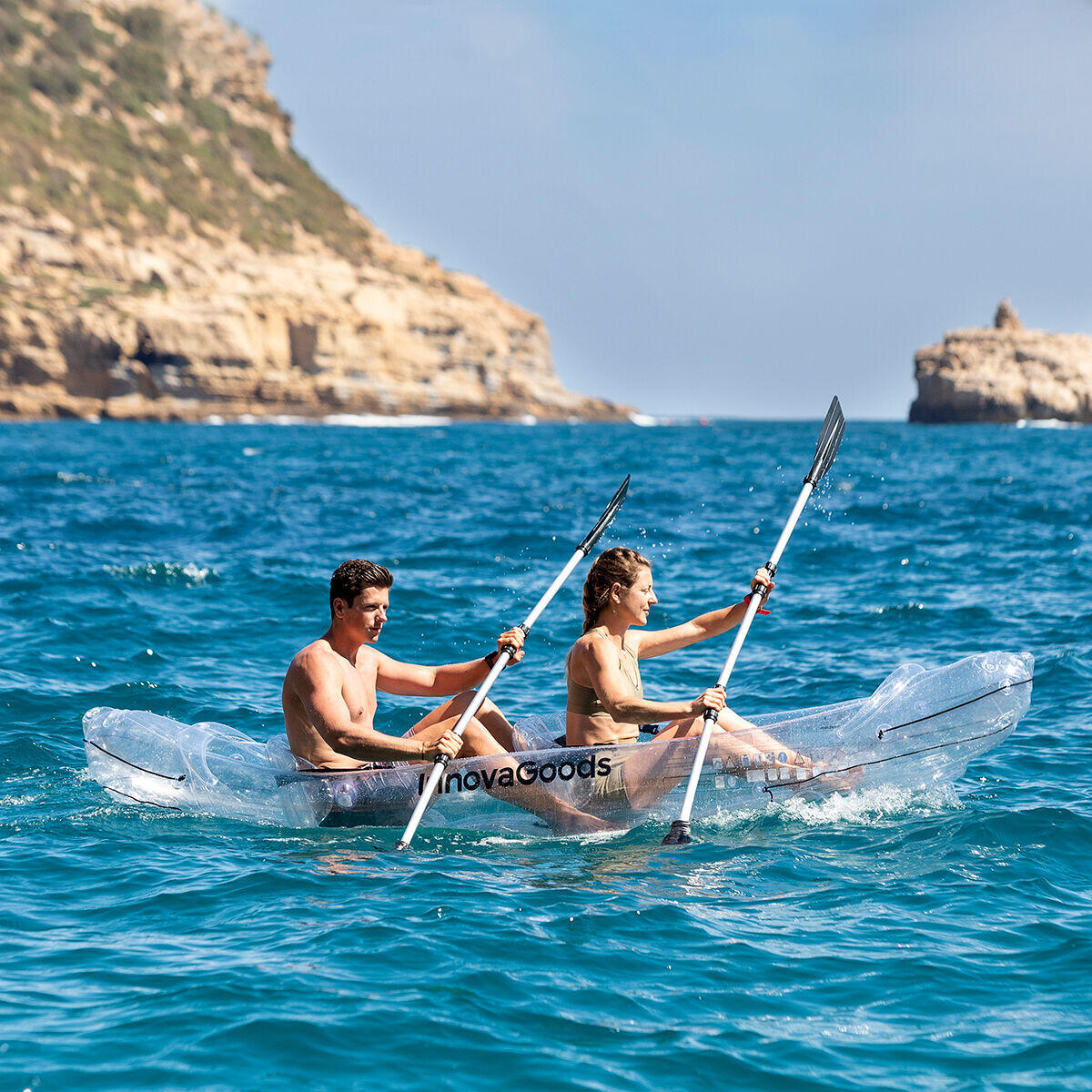 Kayak Transparente Paros – Explora el Agua con Claridad
