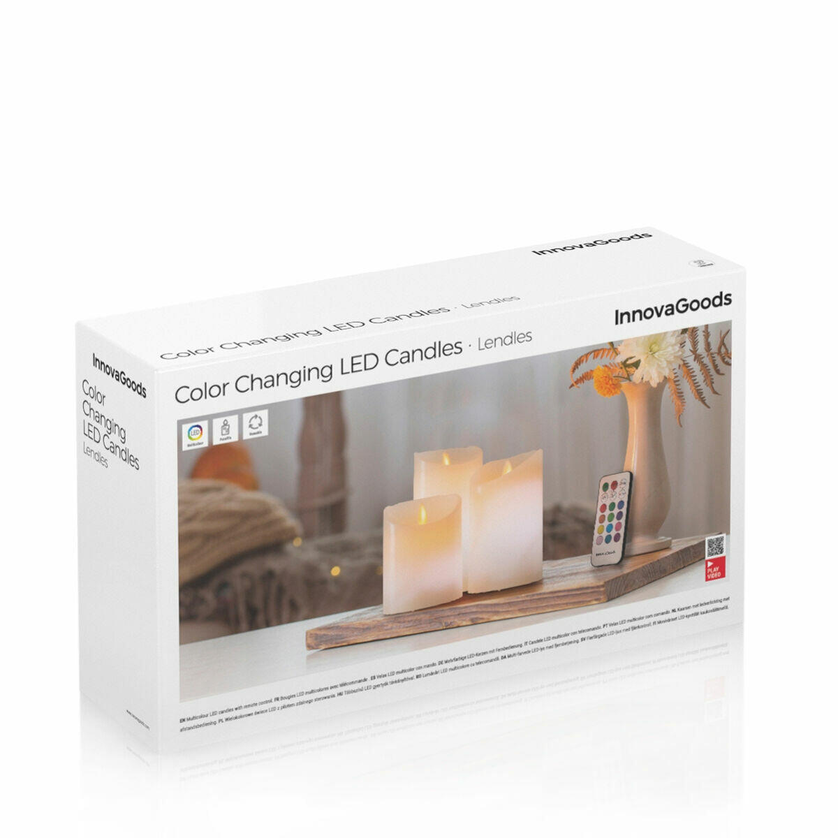 Velas LED Multicolor - Ambiente Mágico al Instante