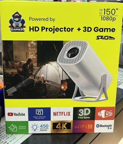 Proyector HD con Juegos - Entretenimiento Total en Gran Pantalla
