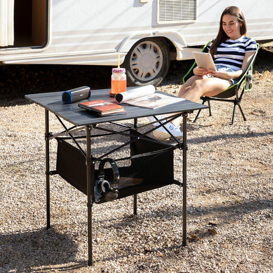 Mesa Camping Portátil – Practicidad para tus Aventura