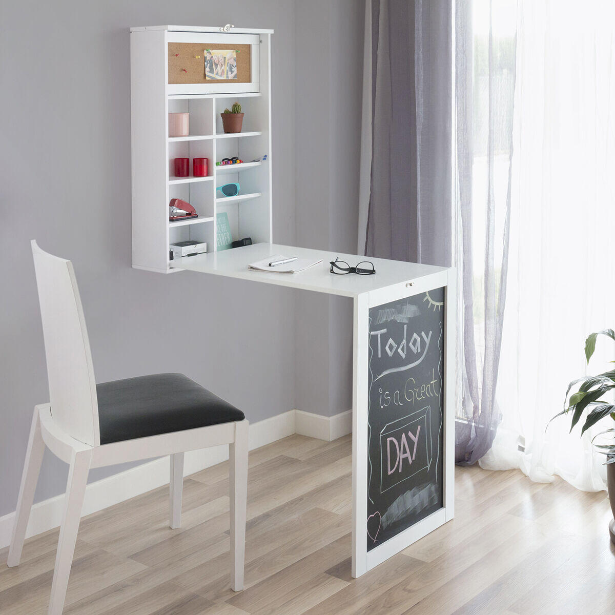 Escritorio Plegable Woldy – Orden y Estilo al Instante