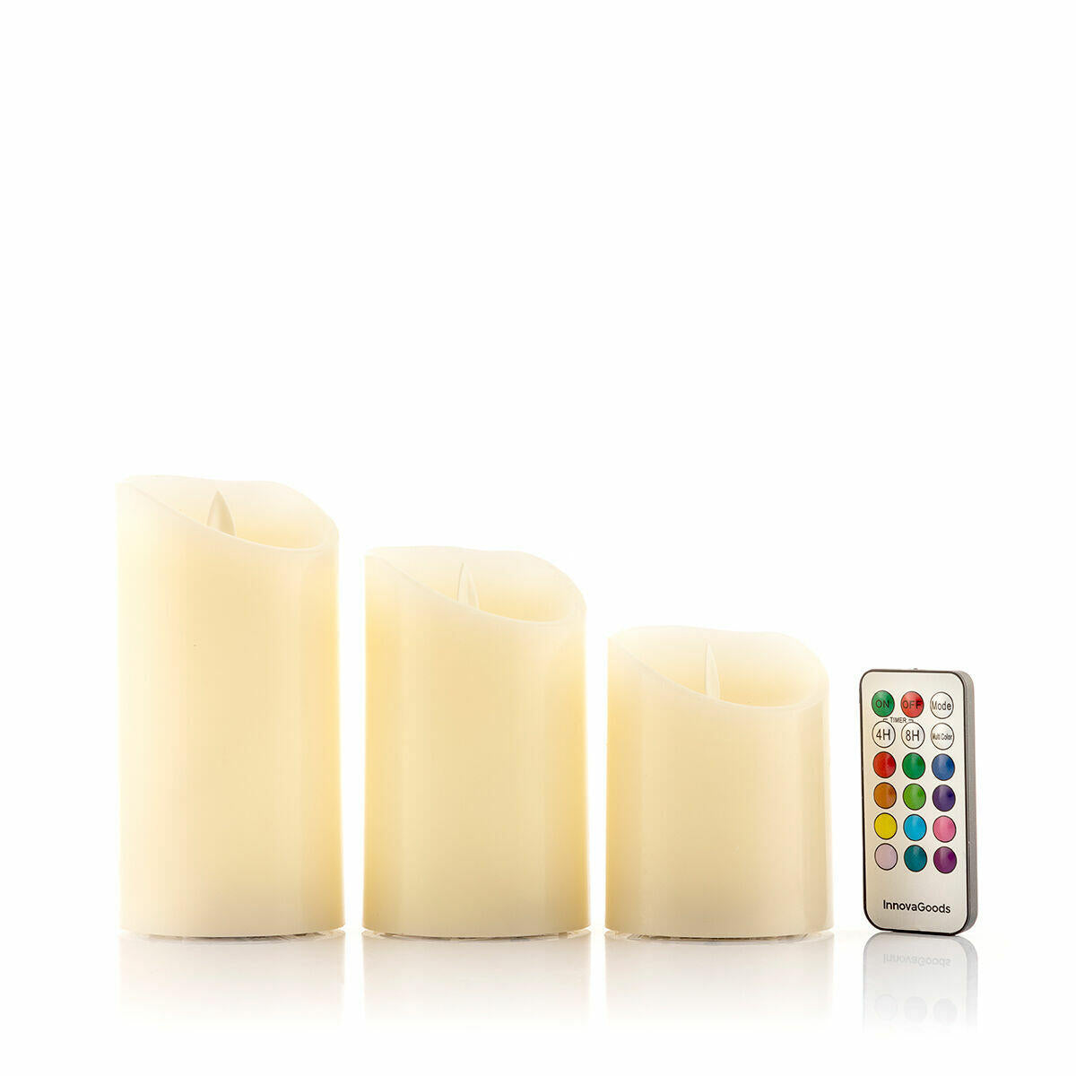 Velas LED Multicolor - Ambiente Mágico al Instante