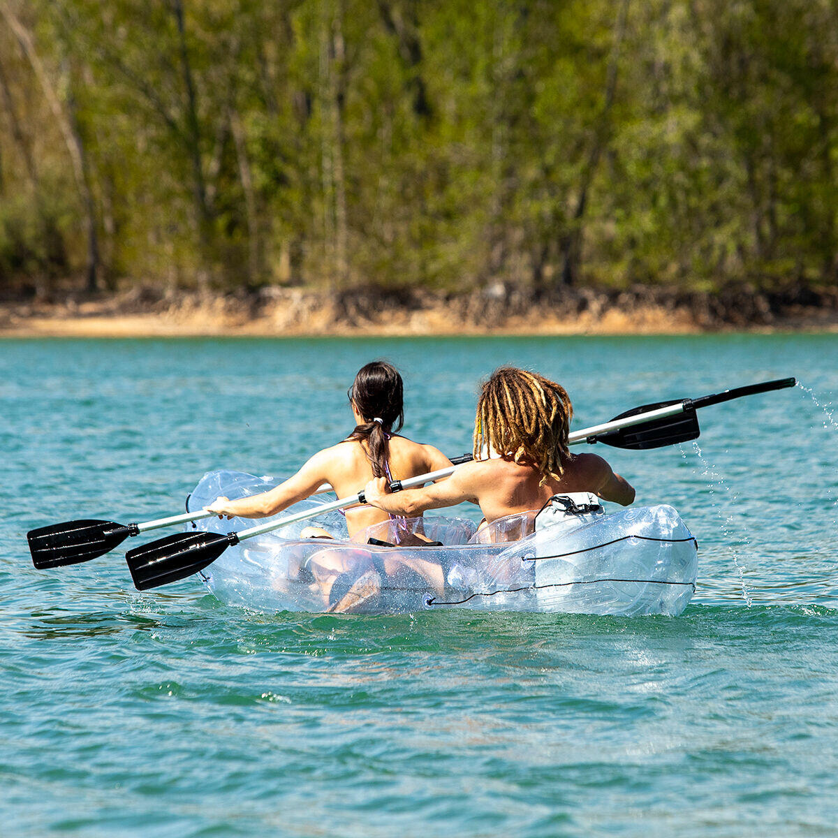 Kayak Transparente Paros – Explora el Agua con Claridad