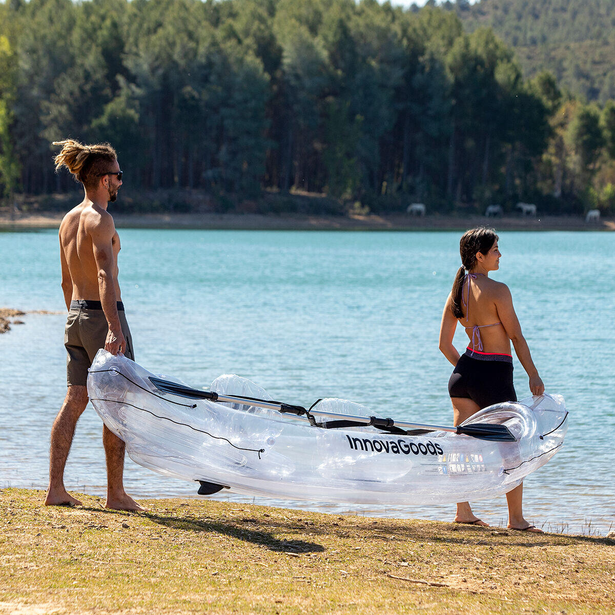Kayak Transparente Paros – Explora el Agua con Claridad